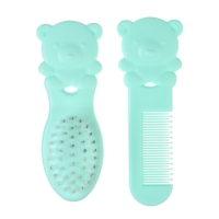 Набор расчесок «Мишка», 2 шт., цвет зеленый Набор расчесок «Мишка», 2 шт., цвет зеленый