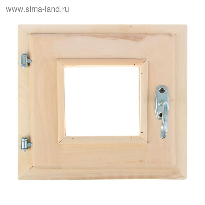 Окно, 30&times;30см, двойное стекло ЛИПА