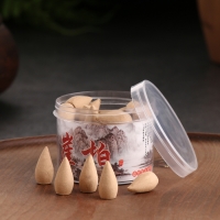 Благовония конусные "Туя", пуля, 40 капсул, стелющийся дым Благовония конусные "Туя", пуля, 40 капсул, стелющийся дым