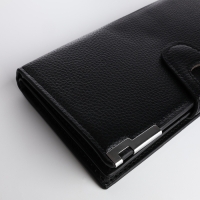 Портмоне мужское на магните, отделение для сим-карт, цвет чёрный Портмоне мужское на магните, отделение для сим-карт, цвет чёрный