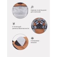 Коляска детская Rant Iris RA, цвет Desert Коляска детская Rant Iris RA, цвет Desert