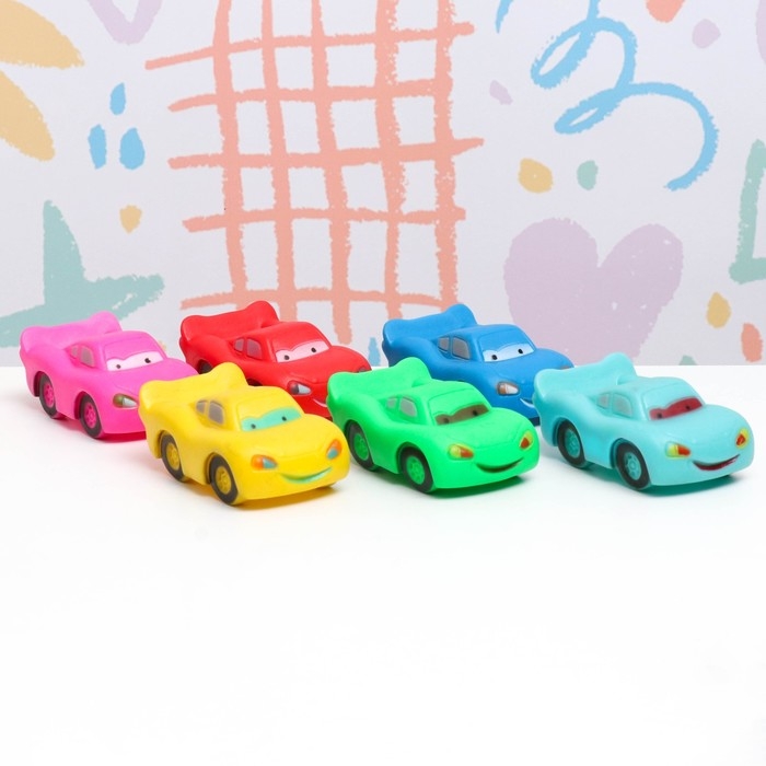 Набор игрушек - пищалок для купания в ванне Набор игрушек - пищалок для купания в ванне "Животные" 10 шт, резиновые, 10 см