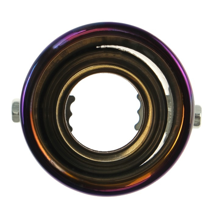 Насадка на глушитель 138×58 мм, посадочный 55 мм Насадка на глушитель 138×58 мм, посадочный 55 мм