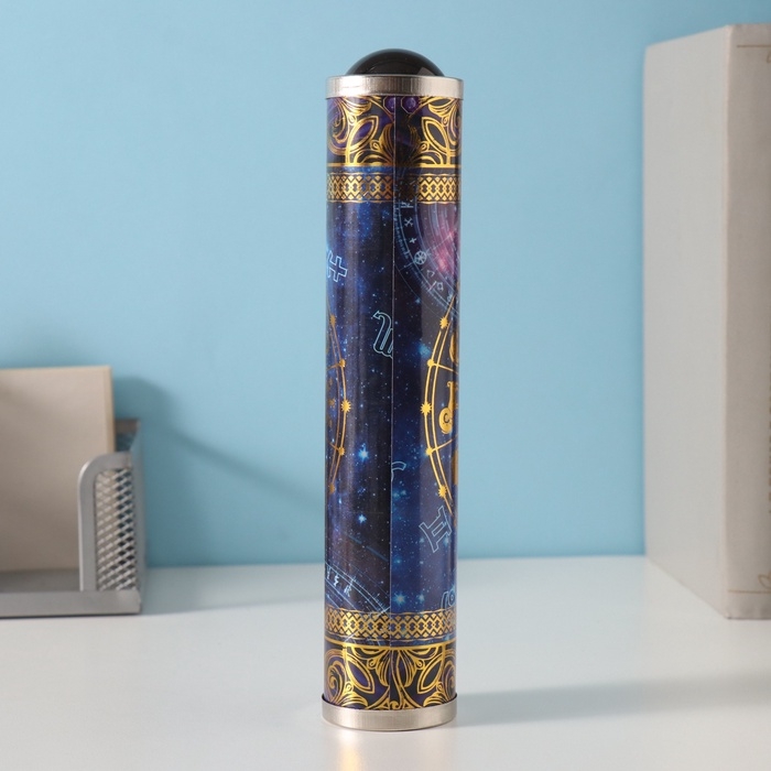 Калейдоскоп сувенирный Калейдоскоп сувенирный "Созвездия - знаки зодиака" тиснение 19х4х4 см