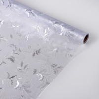 Плёнка самоклеящаяся «Узоры», прозрачная, 45×200 см Плёнка самоклеящаяся «Узоры», прозрачная, 45×200 см