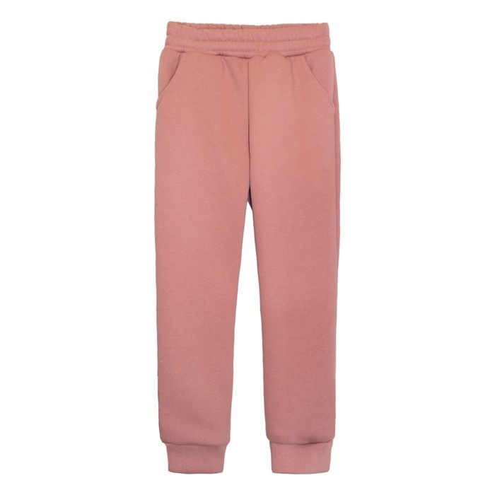 Брюки детские, цвет пудровый, рост 122 см