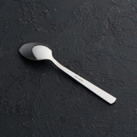 Ложка чайная &laquo;Аппетит&raquo;, длина 14 см, толщина 2 мм, цвет серебряный