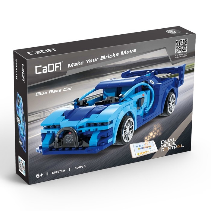 Конструктор радиоуправляемый «Спорткар», 325 деталей, 2 варианта управления Конструктор радиоуправляемый «Спорткар», 325 деталей, 2 варианта управления