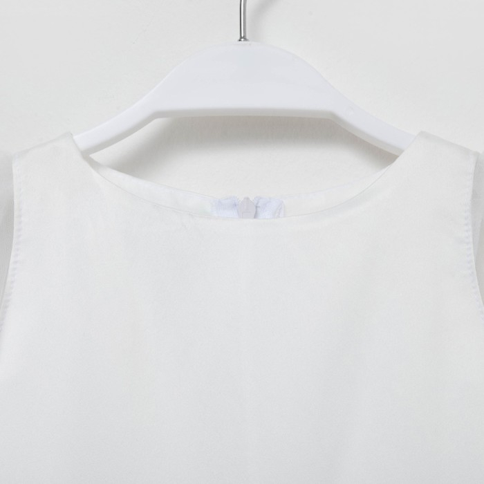 Платье нарядное детское KAFTAN, рост 86-92 см (28), белый