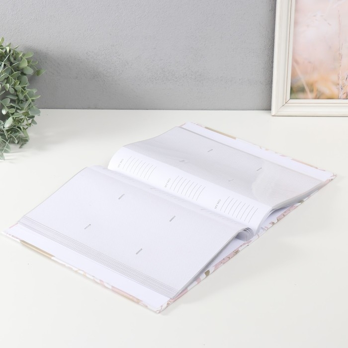 Фотоальбом на 200 фото 10х15 см "Тропические листы" бумажные листы МИКС  32,5х5х22 см