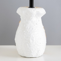 Настольная лампа "Алатея" Е14 40Вт бело-бежевый 20х20х33 см RISALUX