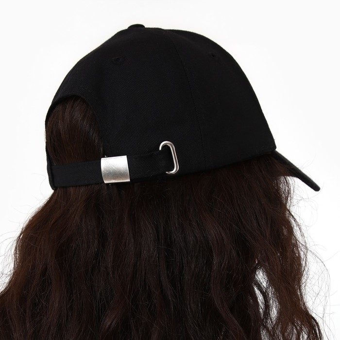 Кепка мужская «Лягушка», цвет чёрный, р-р 56 Кепка мужская «Лягушка», цвет чёрный, р-р 56