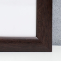 Фоторамка пластик "МИРАМ" 60х80 см 647246-24, тёмный орех (пластиковый экран)