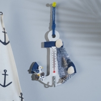 Термометр &laquo;Якорь с чайкой&raquo;, 12 х 9,5 х 2,5 см