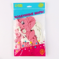 Воздушный шар латексный 12" &laquo;Кошечка-принцесса&raquo;, 25 шт.