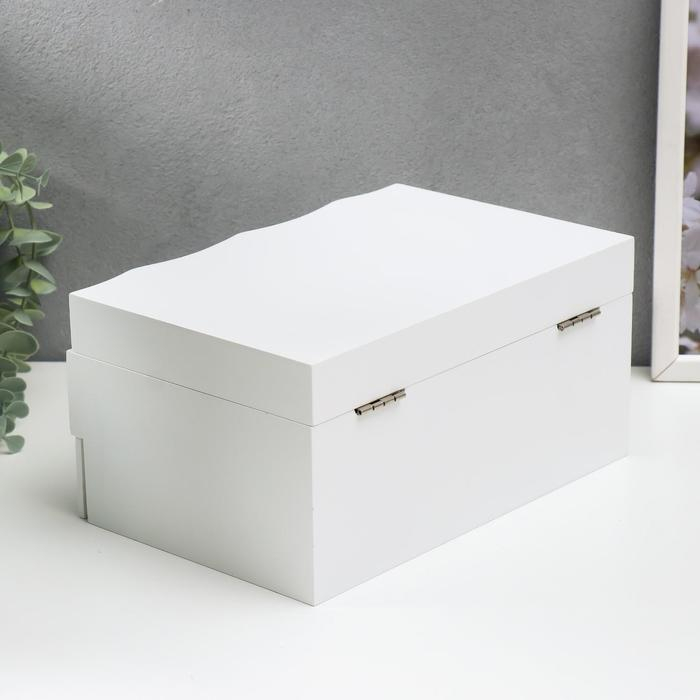 Шкатулка дерево Шкатулка дерево "Комод волна" 24х11,5х16,5 см