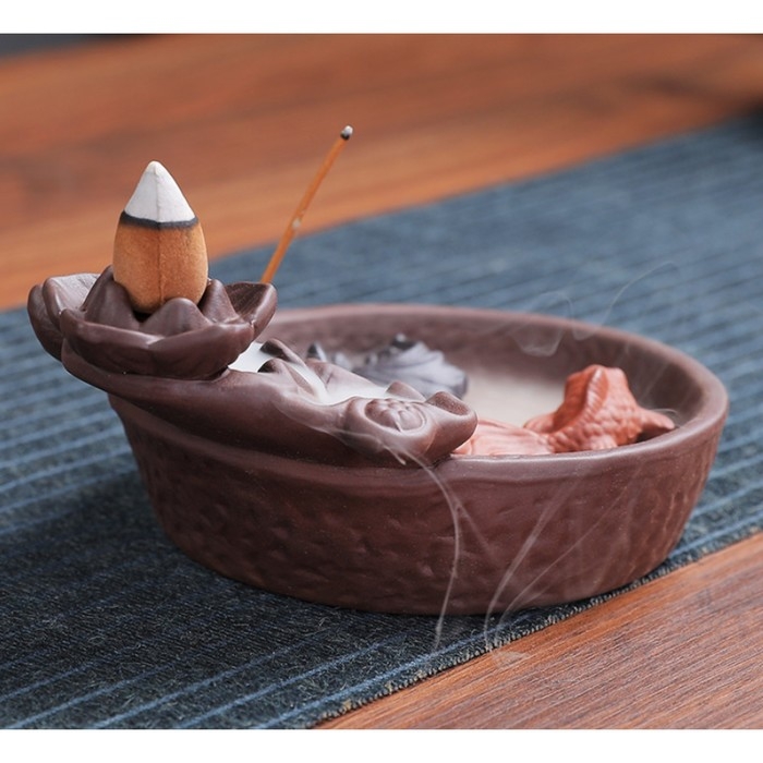 Подставка для благовоний Подставка для благовоний "Рыбки" 13х5х11см