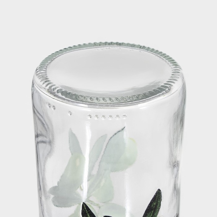 Бутылка стеклянная для соуса и масла &laquo;Олива&raquo;, 700 мл