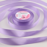 Лента атласная, 20 мм &times; 23 &plusmn; 1 м, цвет сиреневый №21