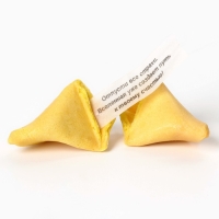 Печенье с предсказаниями &laquo;Узнай своё будущее&raquo; в коробке с ручкой, 3 шт. х 6 г.