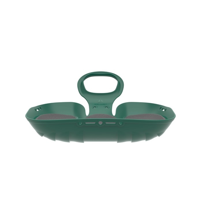 Санки-ледянки &laquo;Вираж&raquo;, с мягкой сидушкой, 39&times;37&times;14 см, МИКС