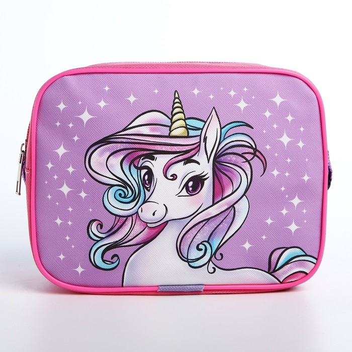 Сумка детская для девочки через плечо Сумка детская для девочки через плечо "Единорожик" 17х13х5 см