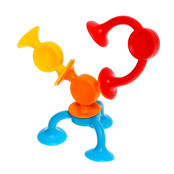 Конструктор &laquo;Забавные присоски&raquo;, 45 деталей