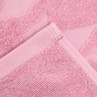 Полотенце махровое жаккардовое LoveLife Flowers 50х90 см, цвет розовый, 100% хл, 500 гр/м2 Полотенце махровое жаккардовое LoveLife Flowers 50х90 см, цвет розовый, 100% хл, 500 гр/м2