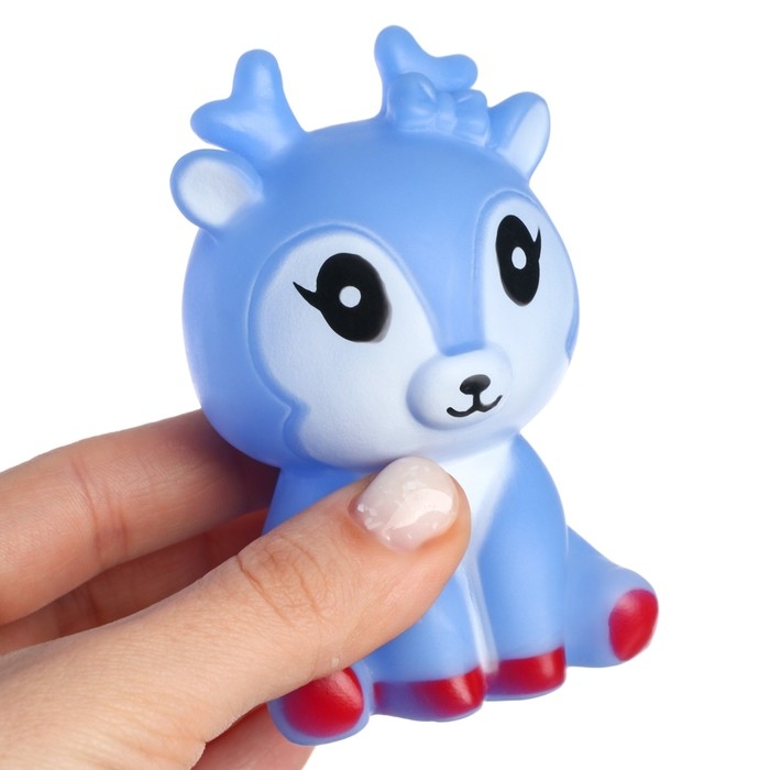 Набор резиновых игрушек для ванны &laquo;Оленята&raquo;, 2 шт, цвет МИКС, Крошка Я