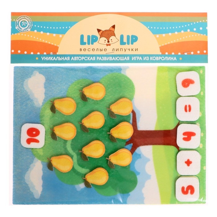 Игра-конструктор &laquo;Дерево. Состав числа&raquo;, с игровым полем, 38 деталей
