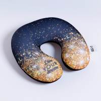 Подушка для путешествий антистресс «Живи своей мечтой» Подушка для путешествий антистресс «Живи своей мечтой»