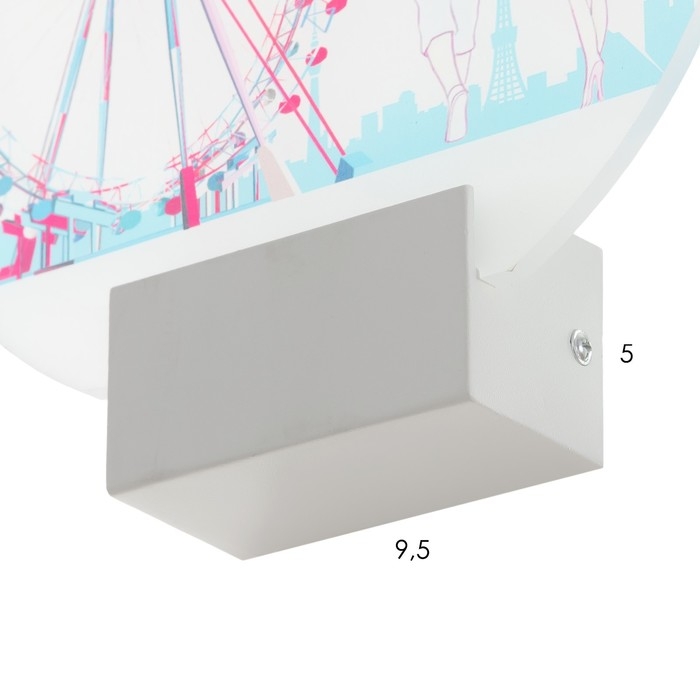 Бра "Летняя прогулка" LED 6Вт 4000К белый 24х6х24 см