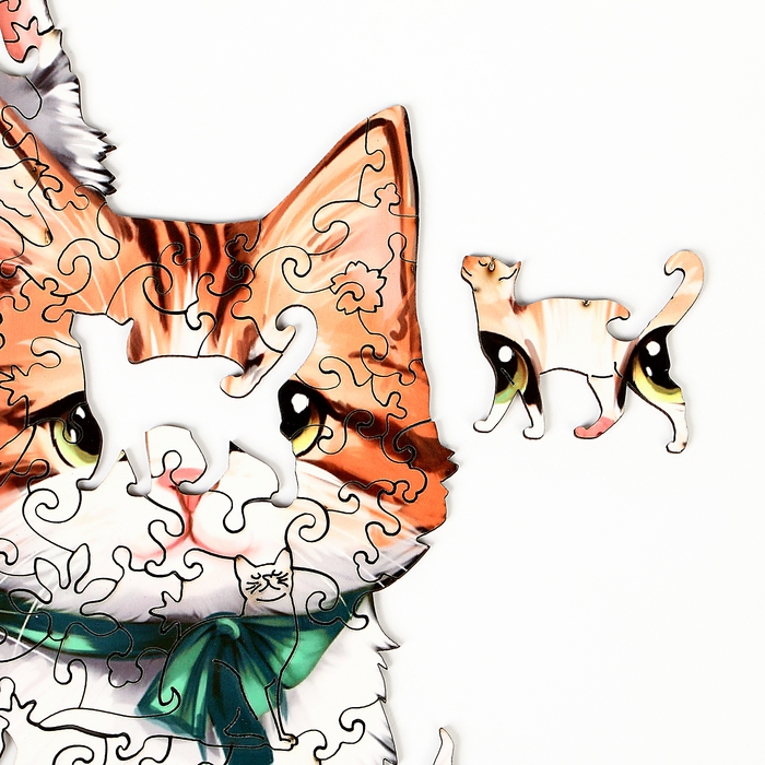 Пазлы деревянные фигурные &laquo;Котята&raquo;, 146 элементов