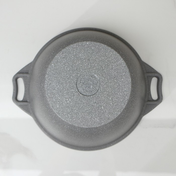 Кастрюля, 4 л, d=26 см, h=14 см, антипригарное покрытие, цвет светлый мрамор Кастрюля, 4 л, d=26 см, h=14 см, антипригарное покрытие, цвет светлый мрамор