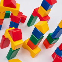 Строительный набор, 60 элементов 6 х 6 см Строительный набор, 60 элементов 6 х 6 см