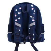 Рюкзак каркасный 36 х 28 х 17 см, + пенал, Bruno Visconti "Ушастик"