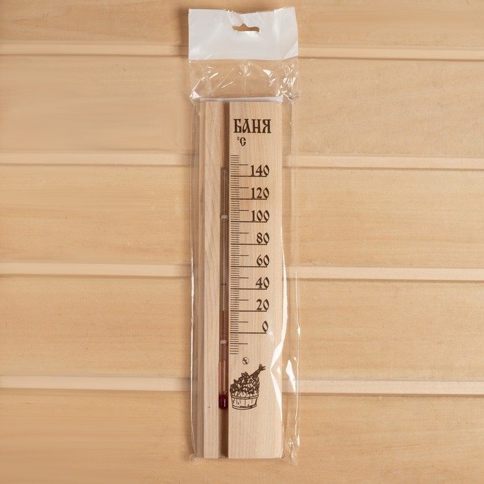 Термометр для бани и сауны ТСС-2Б "Баня"  в пакете