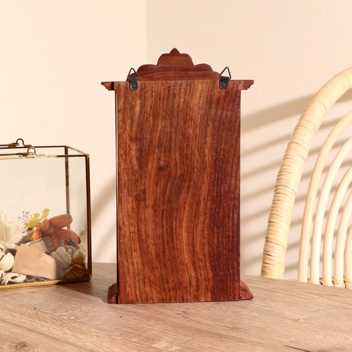 Ключница с инкрустацией "Лиана" дерево 29,5*16,5*6 см