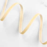 Лента бархатная, 6 мм, 18 ± 1 м, цвет молочный №04 Лента бархатная, 6 мм, 18 ± 1 м, цвет молочный №04