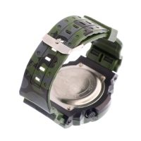 Часы наручные электронные SPORT, d-5 см, ремешок силикон 24.5 см, хаки