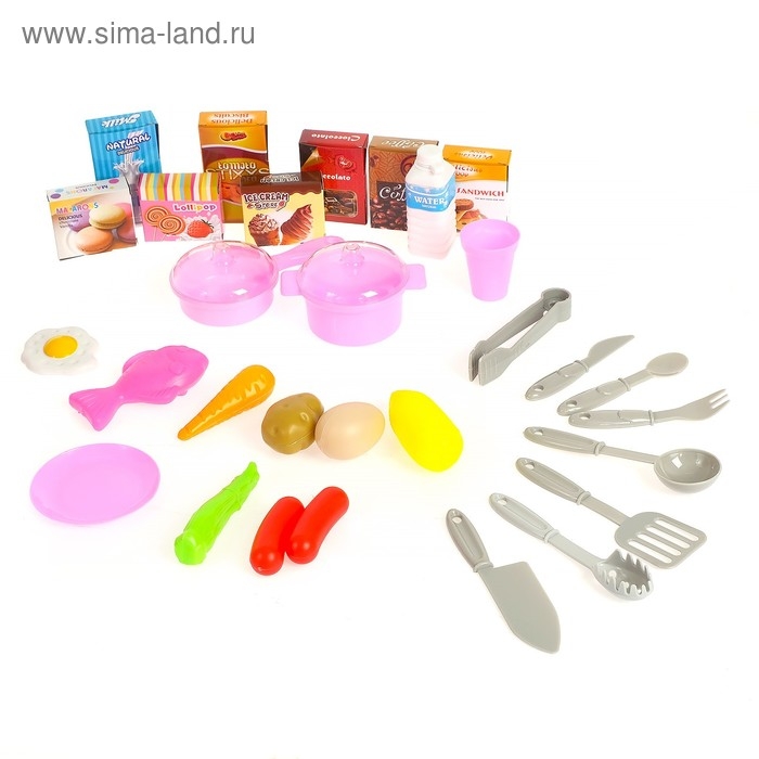 Игровой модуль кухня &laquo;Талантливый повар&raquo;, свет, звук, бежит вода из крана, цвета МИКС