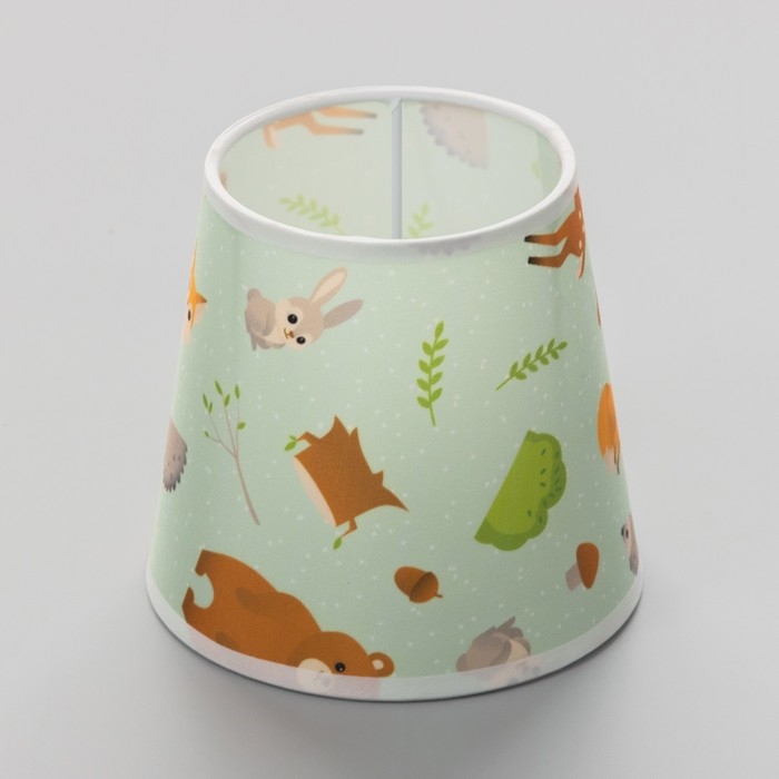 Абажур универсальный Абажур универсальный "Лесная жизнь" Е14 14х14х13см