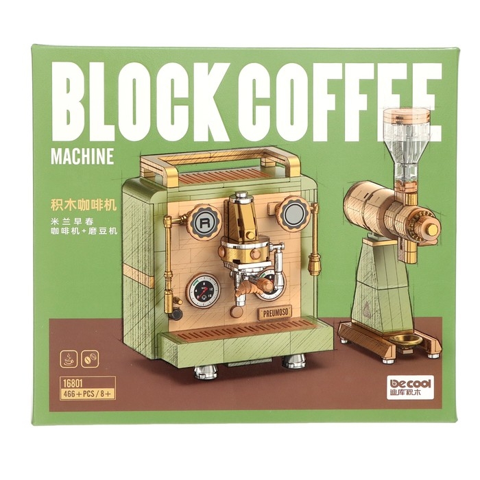 Конструктор Техника &laquo;Кофе машина&raquo;, 466 деталей