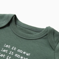 Боди  Крошка Я "Еловые веточки", рост 86-92 см