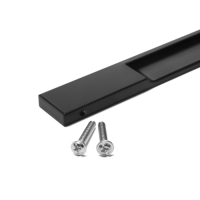 Ручка торцевая CAPPIO RP101BL,  м/о 224  мм, цвет черный