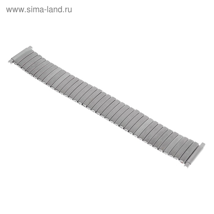 Ремешок для часов Ремешок для часов "Соломон", 22 мм, металл, l-20 см, серебро