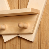 Полка-вешалка &laquo;Зайчик&raquo; 35х37х8см