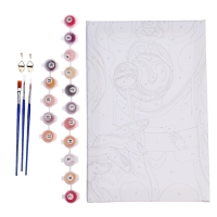 Картина по номерам на холсте с подрамником &laquo;Сладкоежка&raquo;, 20х30 см