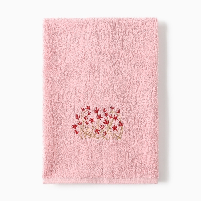 Полотенце махровое Этель Полотенце махровое Этель "Цветы" 35х50 см, 100% хлопок, 350 г/м2