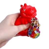 Мялка «Динозавр», цвета МИКС Мялка «Динозавр», цвета МИКС